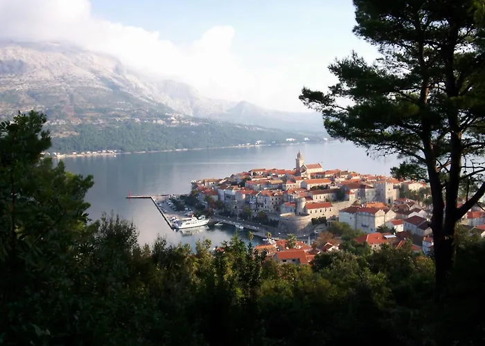 Modern Grbin In The Very Center Of Korcula Lumbarda